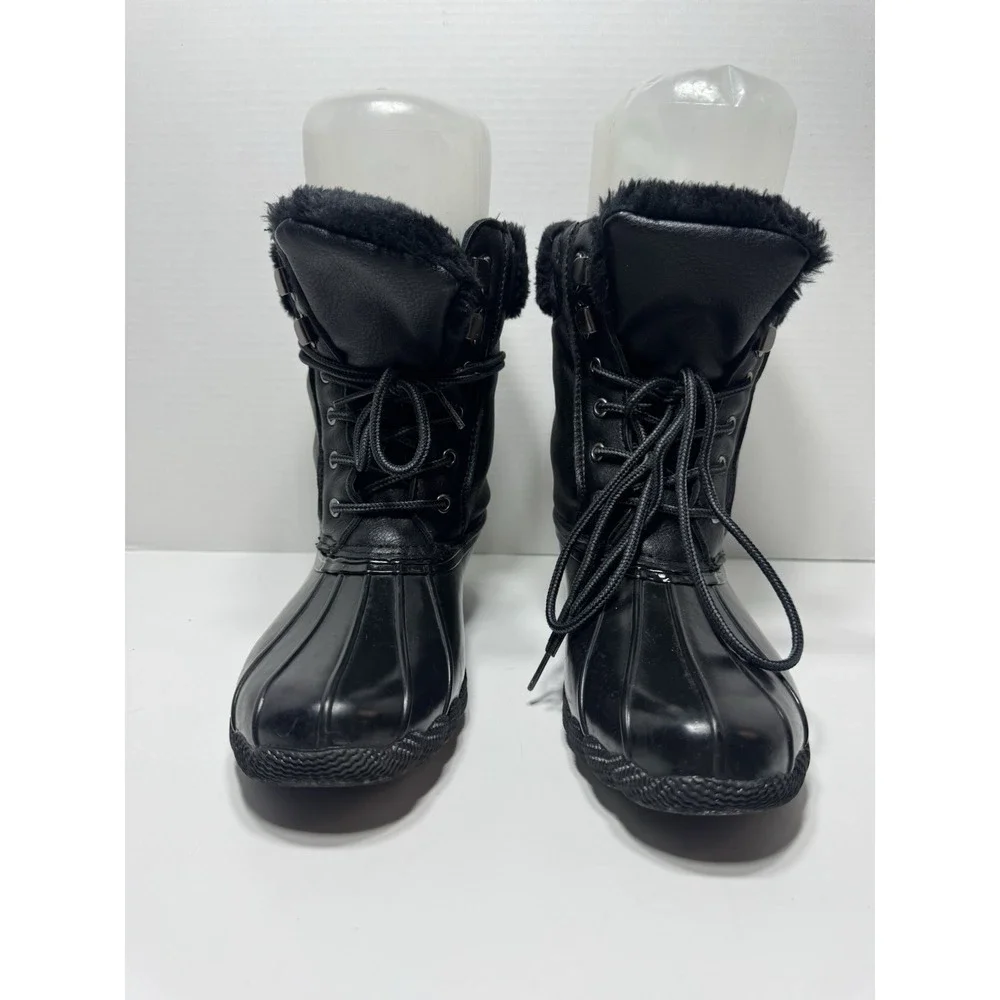 New Steve Madden Womens T Storm Closed Toe Ankle‎ Cold Weather Boots Size 9
